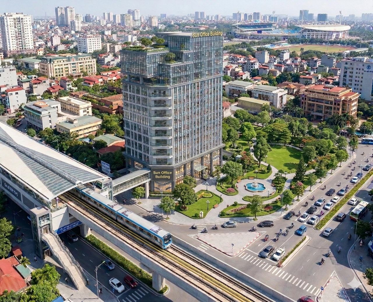 Không gian làm việc Thăng Long UDIC